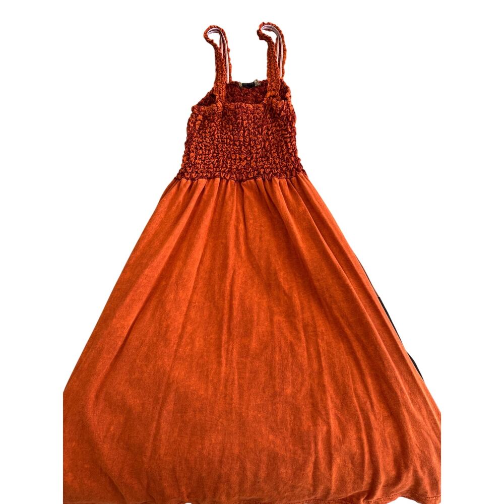 Rising International Strappy Dress Small Boho Applique - Picture 4 of 7
